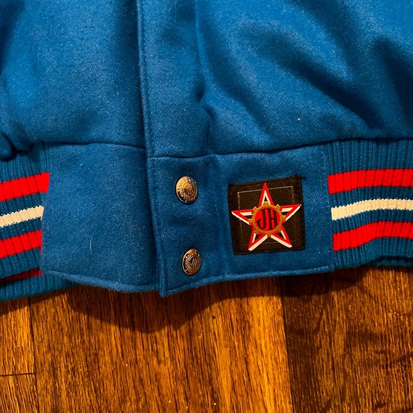 Sold!!! Reversible Quebec Nordiques Varsity Jacket 🏒 🔥 - Picture 5 of 10